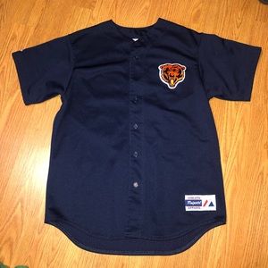 Chicago Bears Mike Singletary Baseball Style Jersey Adult Large